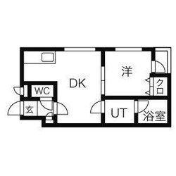 グラテスファーストの物件間取画像